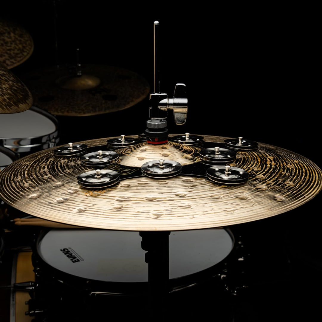 Meinl Percussion Super Flex Ching Ring, Stainless Steel Jingles