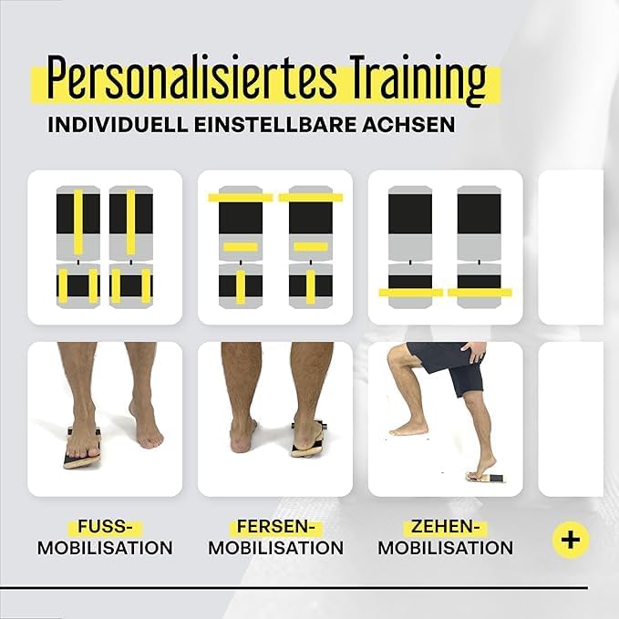 BlackBoard® Fusstrainer I Effektive Fusskräftigung und Fussstabilisierung | Beinachsentraining zur P