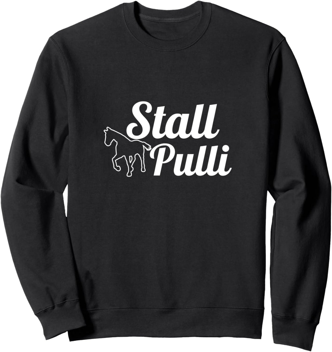 Stall Pulli Pferde Sport Reiterin Pferdemädchen Sweatshirt