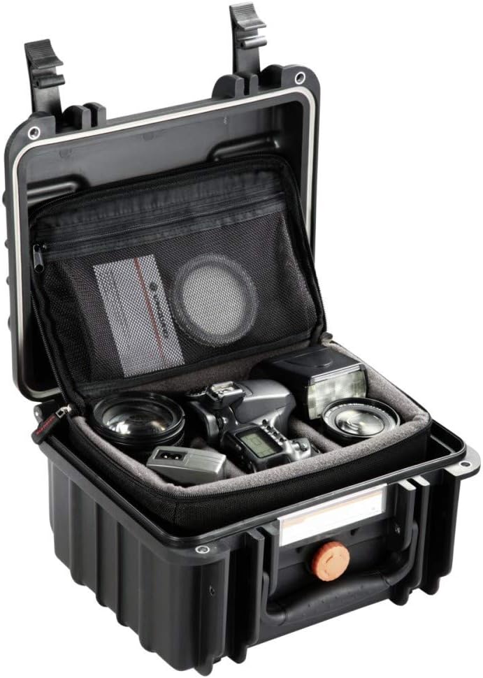 Vanguard Supreme 27D Wasserdichter Fotokoffer mit Trennwänden schwarz, mit Trennwänden