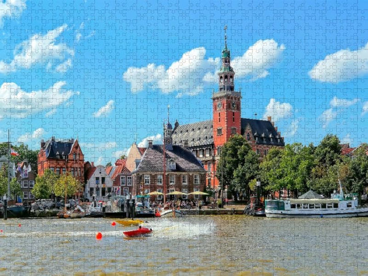 CALVENDO Puzzle Ostfriesland Leer 1000 Teile Lege-Grösse 64 x 48 cm Foto-Puzzle Bild von Peter Roder