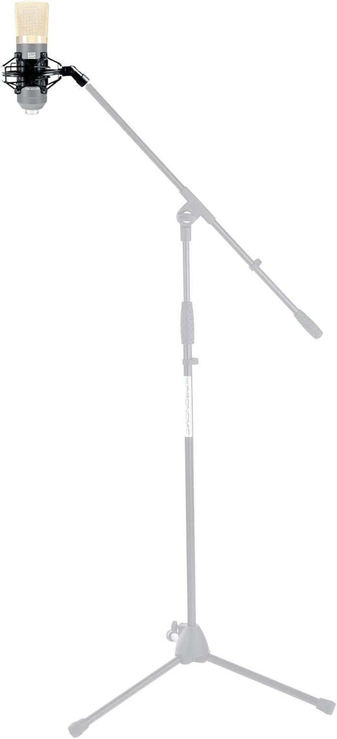Pronomic MS-43 Mikrofonspinne (reduziert Trittschall auf ein Minimum, für Mikrofone mit 43 bis 50 mm