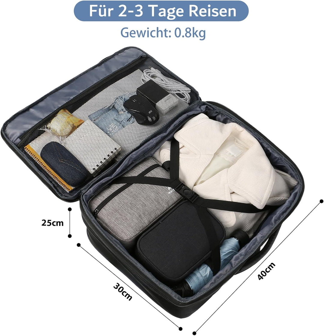 MATEIN Ryanair Handgepäck 40x30x20, Handgepäck Rucksack Flugzeug Herren 24L, Erweiterbar Rucksack 40