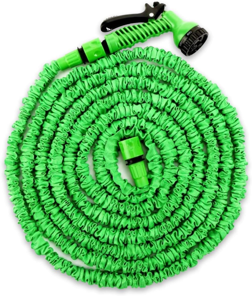 Gartenschlauch Flexibel Wasserschlauch 7,5m 25ft 15m 50ft 22,5m 75ft 30m 100ft 37,5m 125ft 45m 150ft