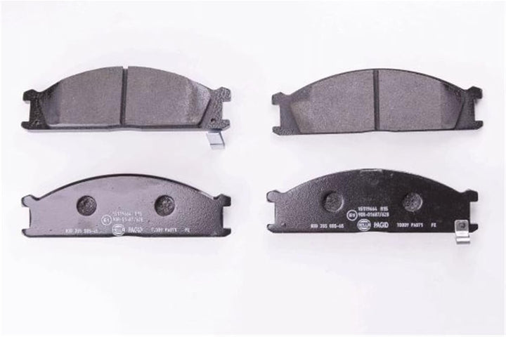 HELLA PAGID 8DB 355 005-651 Bremsbelagsatz - T0009 - Dicke/Stärke: 17mm - Bremssystem: Akebono - mit