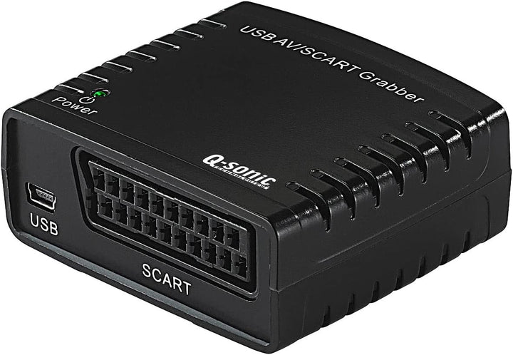 Q-Sonic VHS Digitalisierer: USB-Video-Grabber VG-310 zum Video-Digitalisieren (Video Converter, Vide