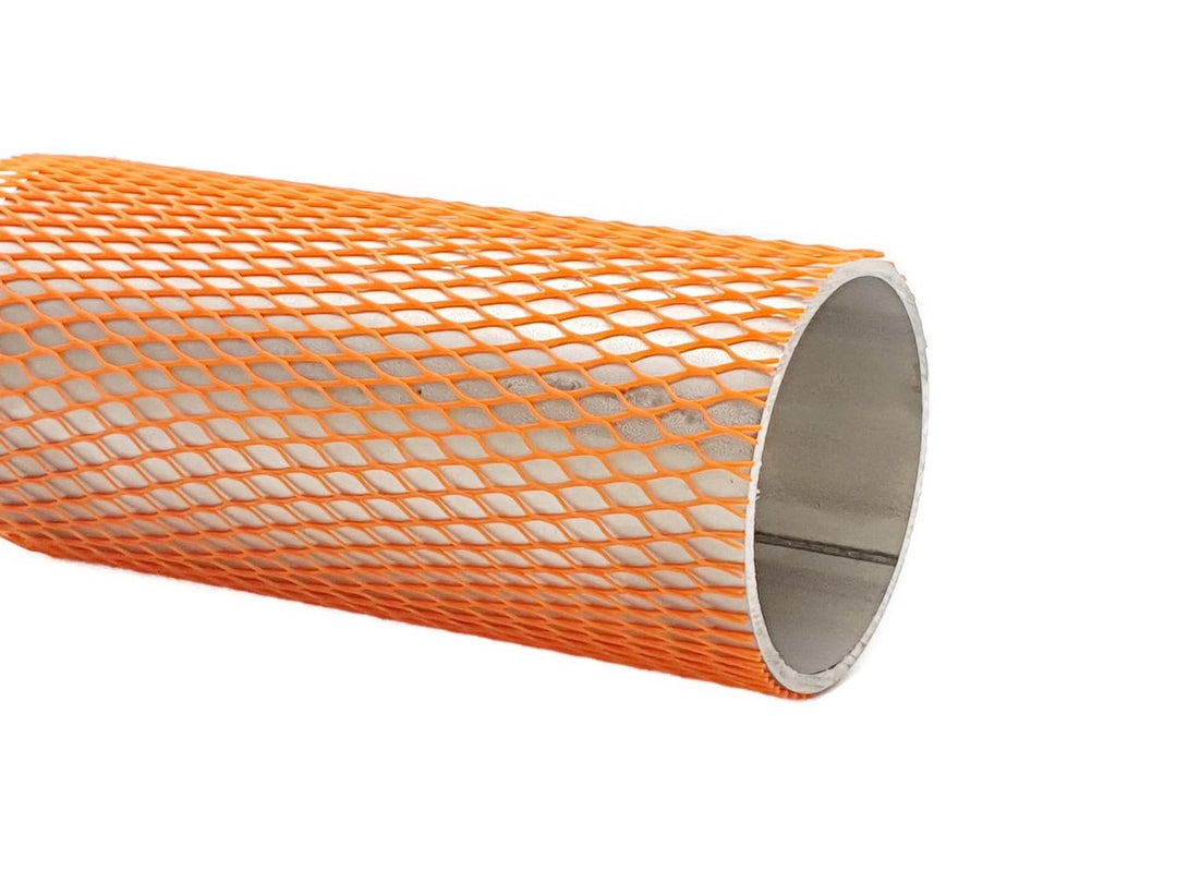 Ø50-100 mm | Orange | Netzschlauch Verpackungsnetz Netzschutzschlauch | 50 Meter | Starke Ausführung