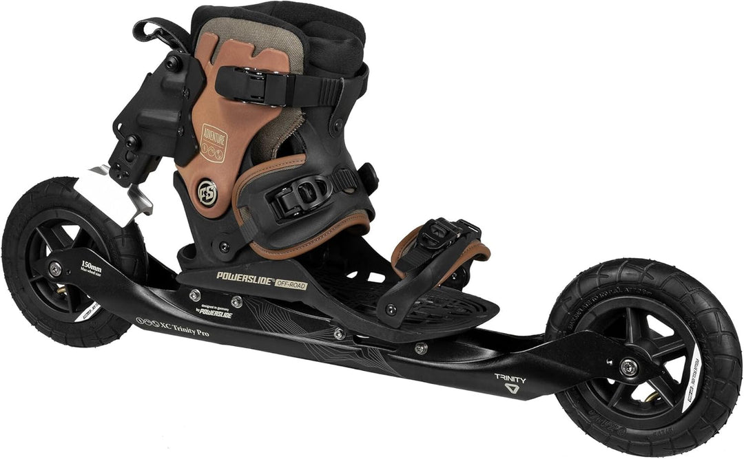 Powerslide Nordic Inline Skate XC Skeleton 150, für Off-Road, für Damen und Herren 36-42,5, 36-42,5
