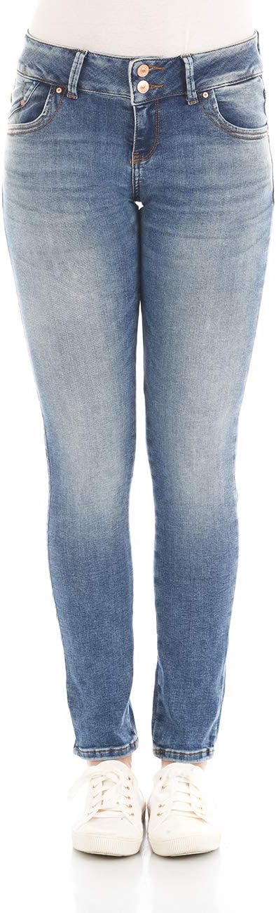 LTB Jeans - Damen - Molly - Low Waist - Slim Fit Jeans - Hosen 28W / 32L Yule Wash 52214, 28W / 32L