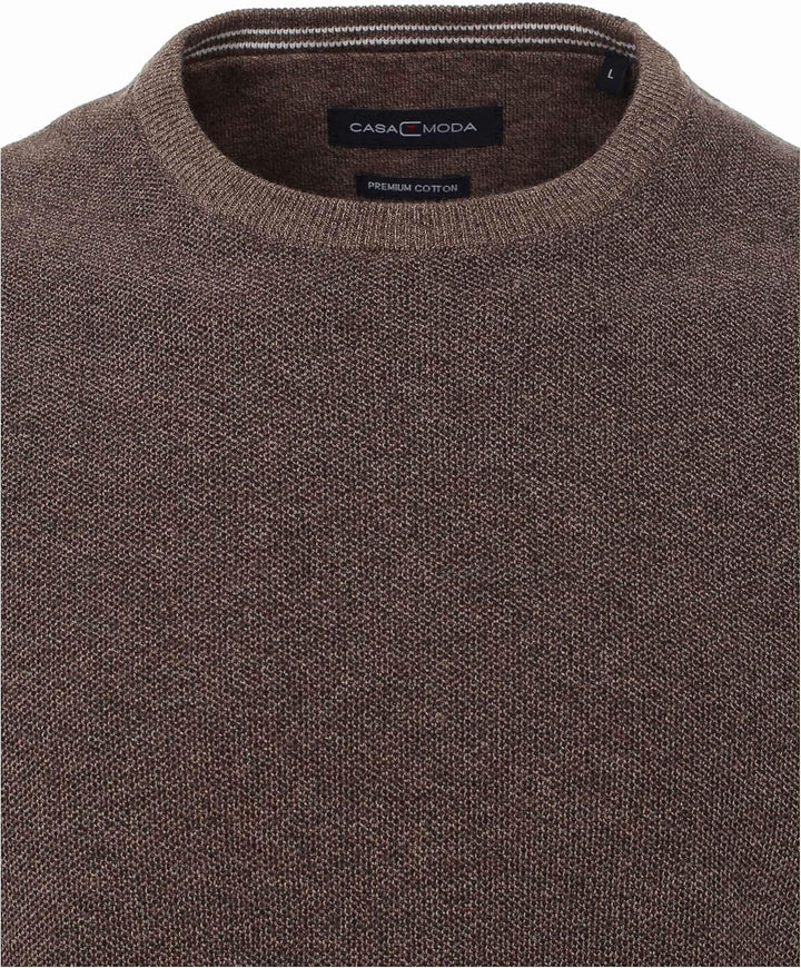 CASAMODA Herren Pullover Uni M Beige (624), M Beige (624)