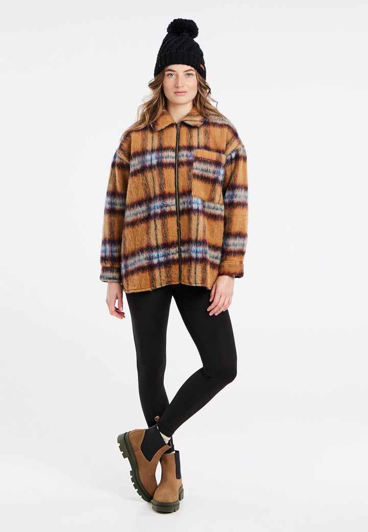 Protest Women, Ladies Oberteil Mit Durchgehendem Reissverschluss PRTBADIA Nutty Cognac S, Nutty Cogn