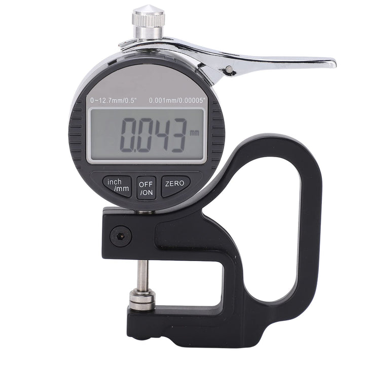 Tyenaza Digitales Dickenmessgerät, 0,001 mm/0,00005 "- 12,7 mm/0,5" Elektronisches Mikrometer-Dicken