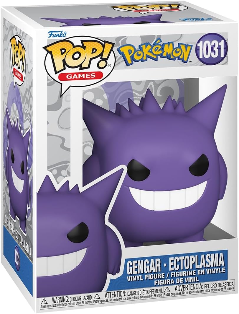 Funko Pop! Games: Pokemon - Gengar - Vinyl-Sammelfigur - Geschenkidee - Offizielle Handelswaren - Sp