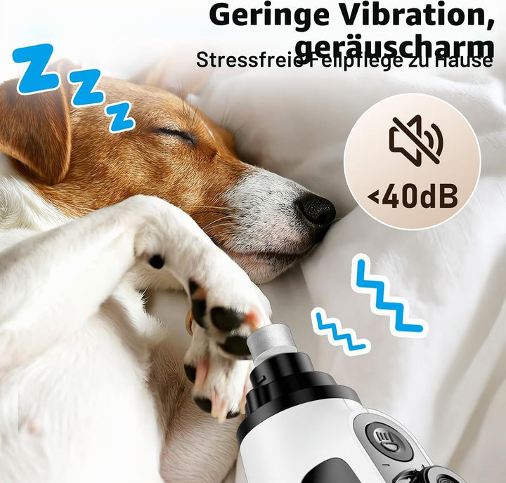 Casfuy Smarter Krallenschleifer für Hunde 6-Gang – 50% Mehr Leistung Krallenschleifer für Haustiere