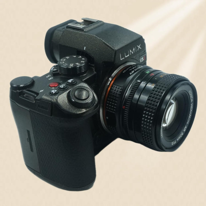 PHOLSY Konverter AR auf L Mount Objektivadapter Kompatibel mit Konica AR Objektiv auf L Mount Kamera