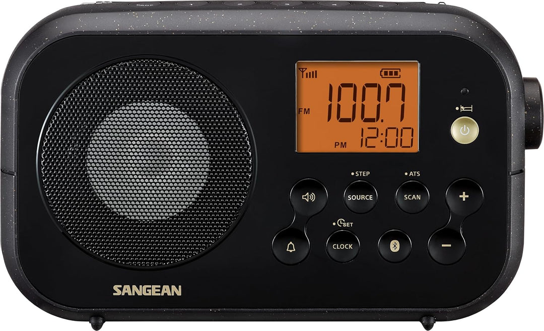 PR-D12BT Black (Traveller 120) UKW Kofferradio wiederaufladbar