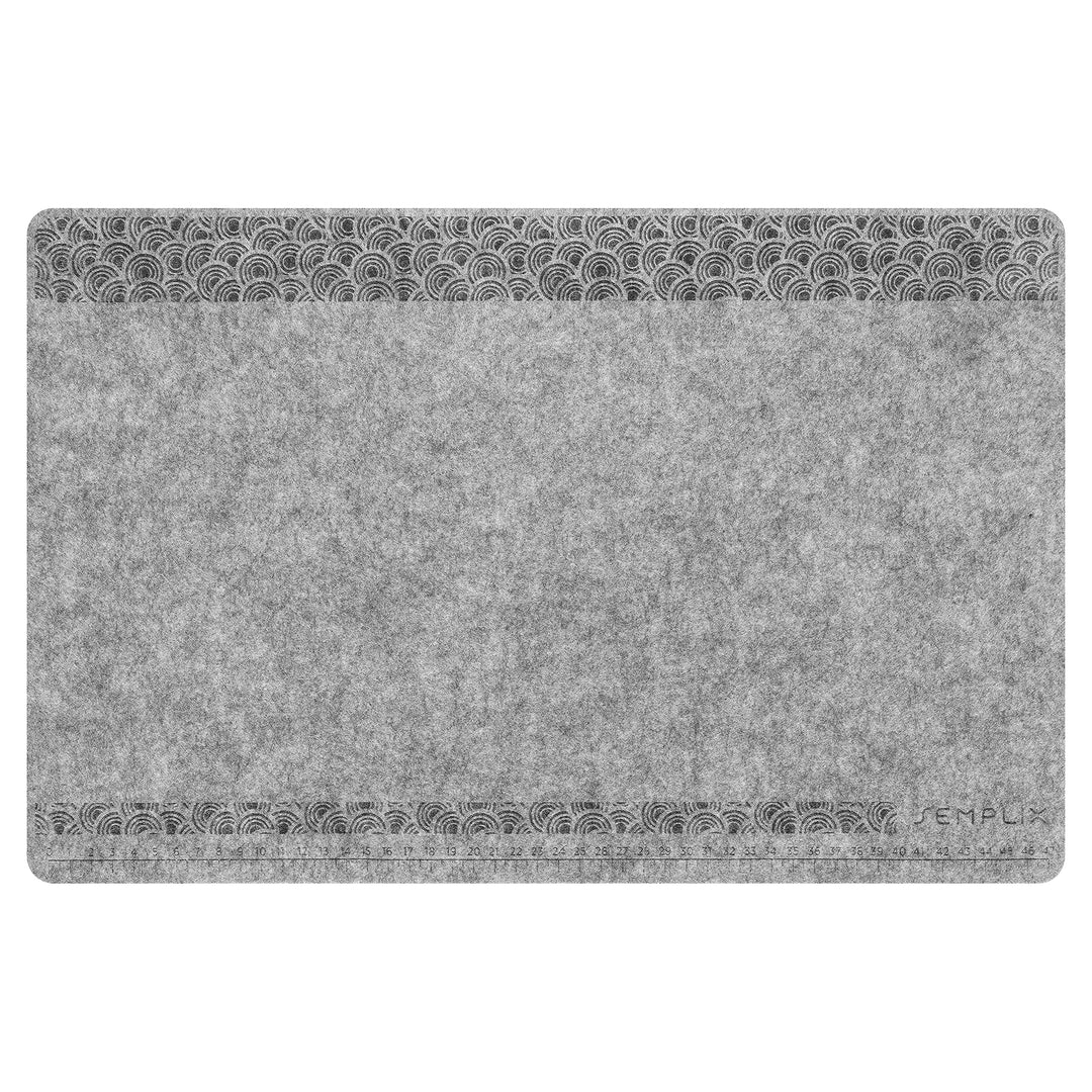 SEMPLIX Nähmaschinenunterlage, rutschhemmend, geräusch- und vibrationsdämpfende Unterlegmatte 32x49c
