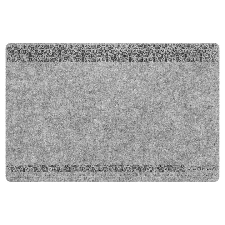 SEMPLIX Nähmaschinenunterlage, rutschhemmend, geräusch- und vibrationsdämpfende Unterlegmatte 32x49c