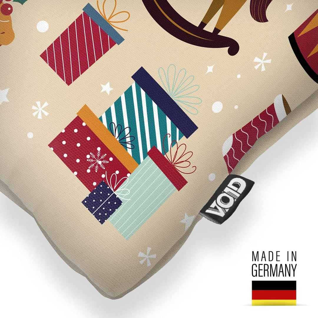 VOID 1 Kissenbezug Kissenhülle Sofakissen Kissen Deko Weihnachten Winter Weihnachtsdeko, Kissen Grös