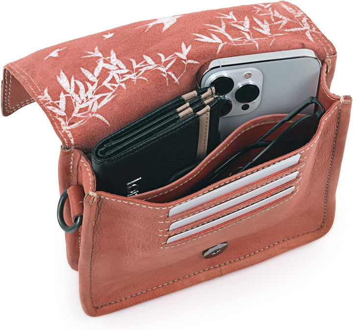 Lois - Umhängetasche Damen Leder - Umhängetasche Leder Damen mit verstellbarem riemen - Kleine Umhän