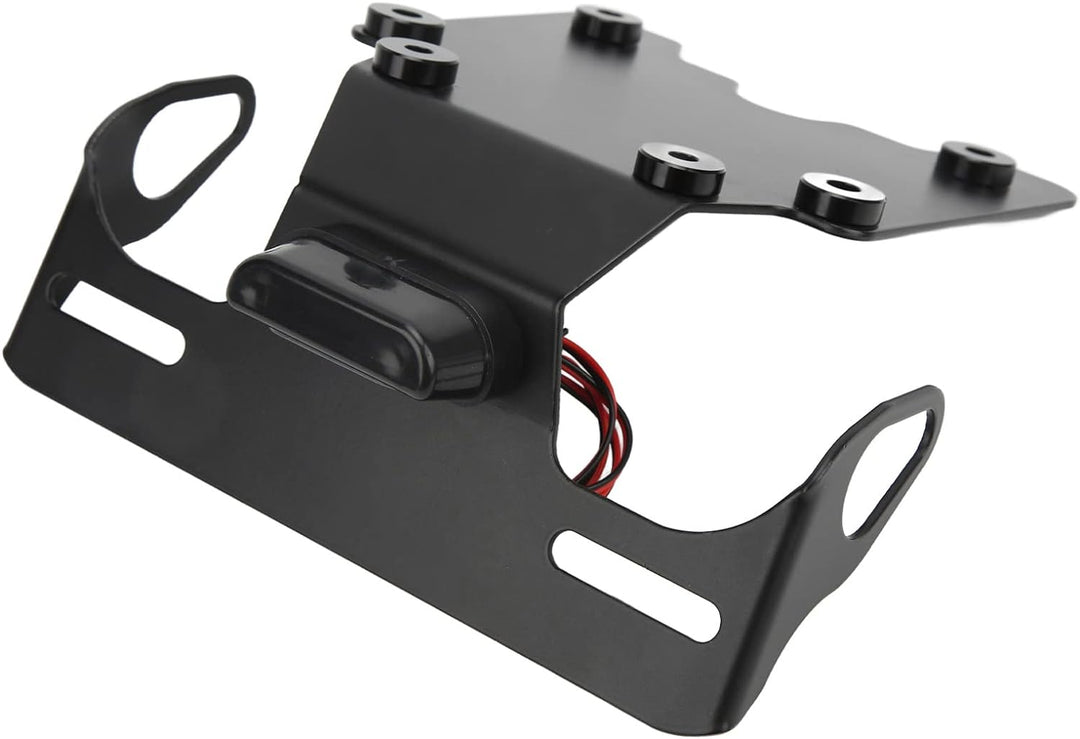 Heckkennzeichenhalter, Motorrad Heckkennzeichenhalter Halterung Aluminiumlegierung Ersatz für Tenere