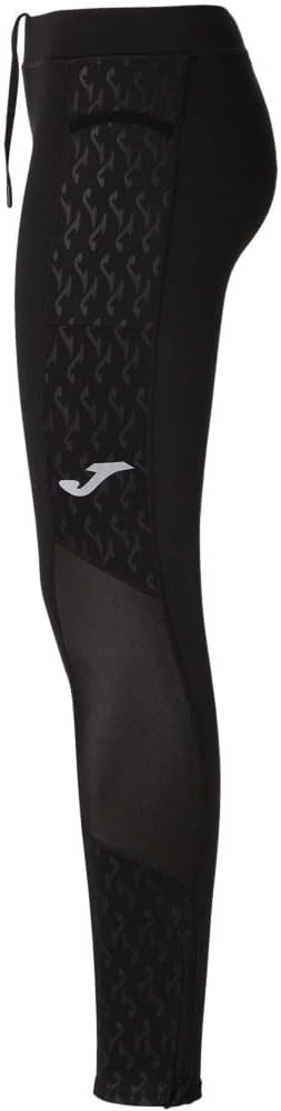 Joma Herren Leggings Lange Leggings Elite Ix, 4XS Schwarz