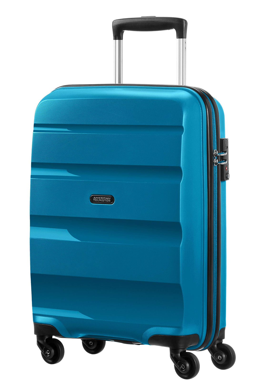 American Tourister Bon Air - Spinner S, Handgepäck, 55 cm, 31.5 L, Blau (Seaport Blue) Blau (Seaport
