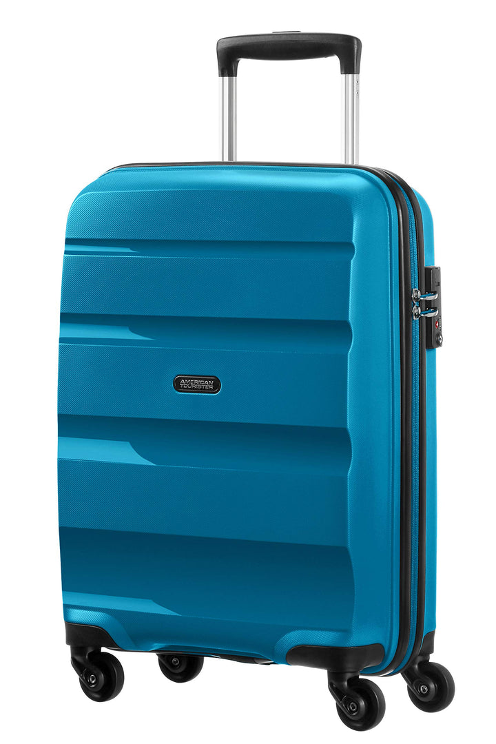 American Tourister Bon Air - Spinner S, Handgepäck, 55 cm, 31.5 L, Blau (Seaport Blue) Blau (Seaport