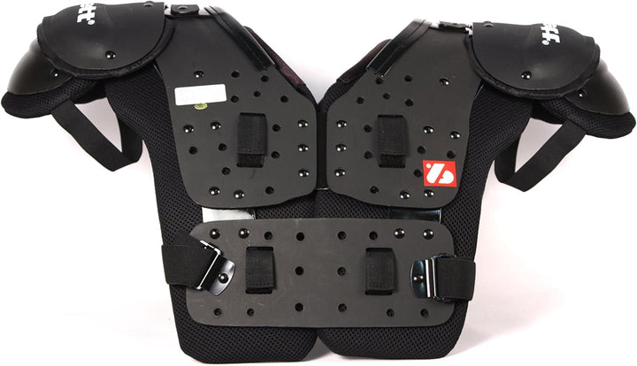 BARNETT Shoulderpad Mark I American Football Schulterschutz Profi, Farbe schwarz, S