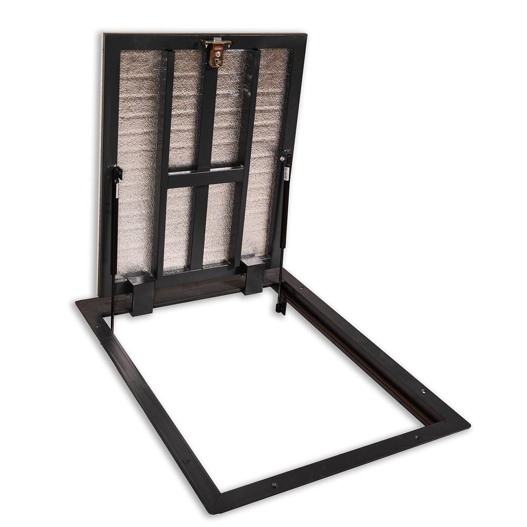 Schachtabdeckung 700 mm x 600 mm Seitenscharniere - Bodenluke Schachtdeckel Revisionsschacht Kanalsc