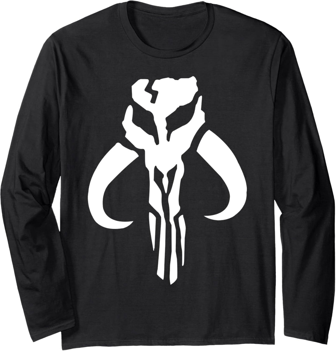 Star Wars Mandalorian Fett Family Crest Langarmshirt