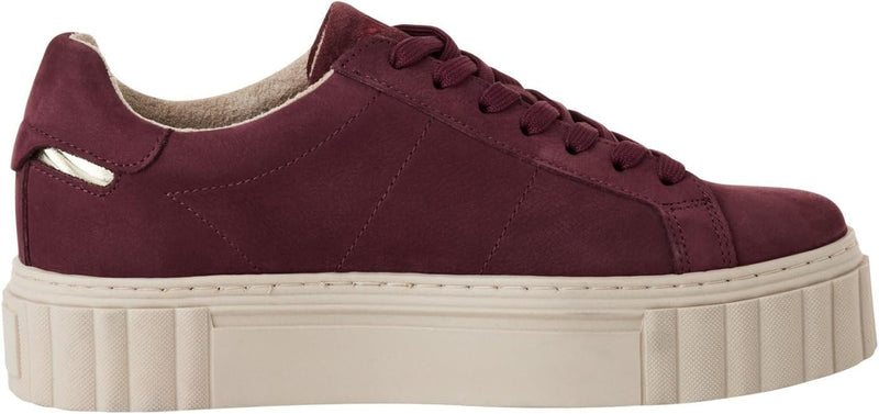 Tamaris Damen Bequemschuhe, Frauen Schnürschuhe,TOUCHit-Fussbett 38 EU Bordeaux, 38 EU Bordeaux