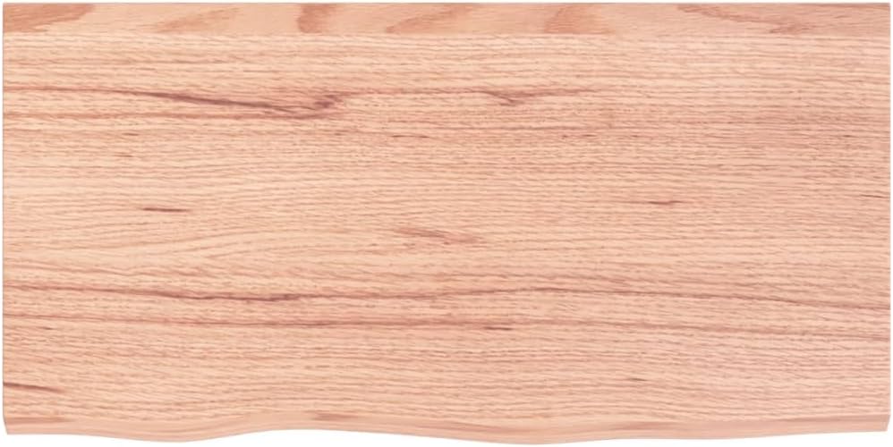 vidaXL Waschtischplatte, Multifunktional Arbeitsplatte mit Naturkante, Waschtischkonsole Tischplatte