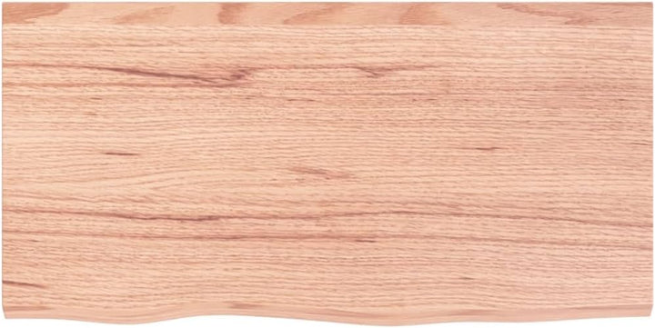 vidaXL Waschtischplatte, Multifunktional Arbeitsplatte mit Naturkante, Waschtischkonsole Tischplatte