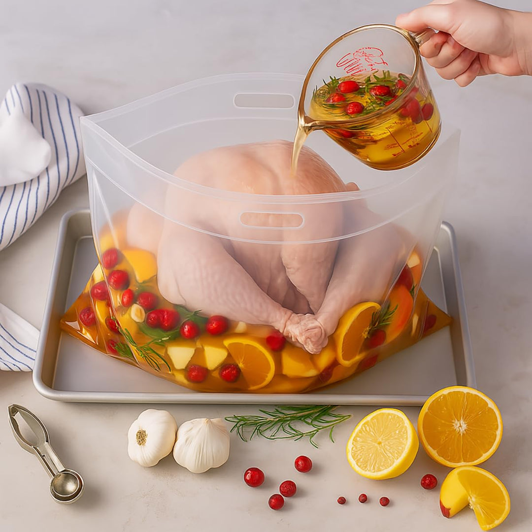 HIC Kitchen 22052 Turkey Briningbag, LDPE Set of 1, Set of 1