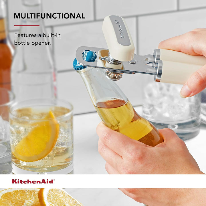 KitchenAid Classic Multifunktions-Dosenöffner/Flaschenöffner, 21,6 cm, mandelfarben