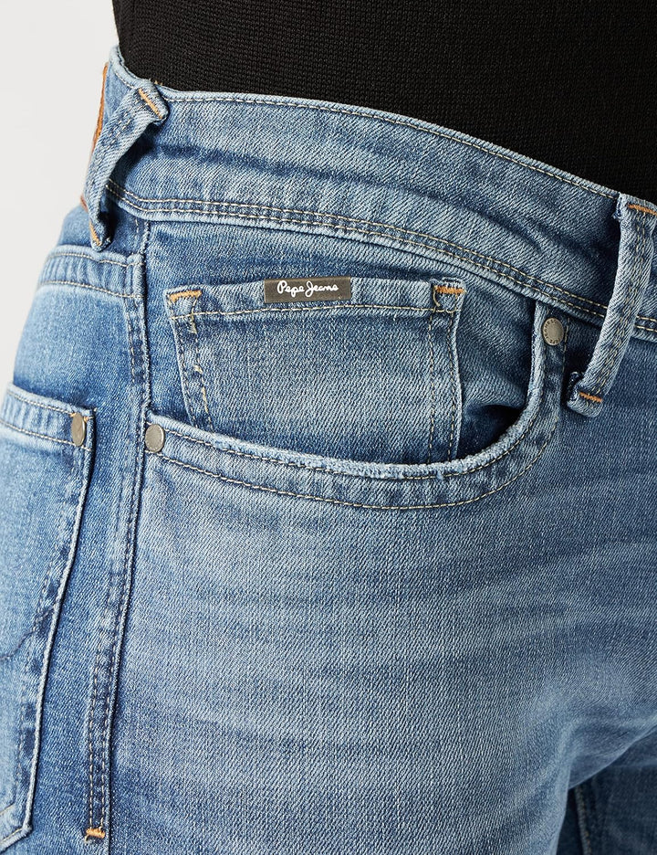 Pepe Jeans Herren Hatch Jeans 30W / 32L Blue (Denim-gu7), 30W / 32L Blue (Denim-gu7)
