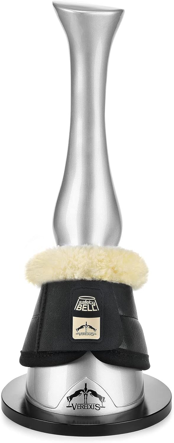 Veredus - Safety Bell Boots Sprungglocken - Safe THE Sheep Small Schwarz, Small Schwarz