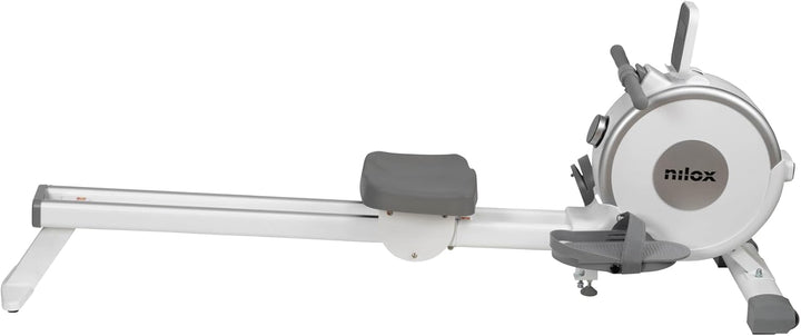Nilox Rowing Machine XR1 Rudergerät, zusammenklappbar, für Zuhause, mit magnetischem Schwungrad, 3 k