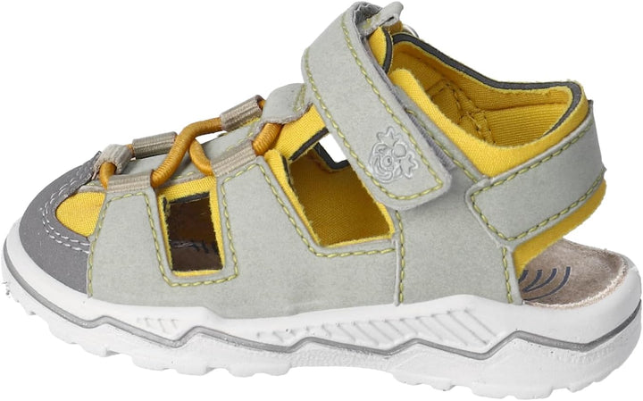 RICOSTA Mädchen und Jungen Sandalen Gery, Kinder Lauflernschuhe, Weite: MITTEL, waschbar 20 EU Grün,