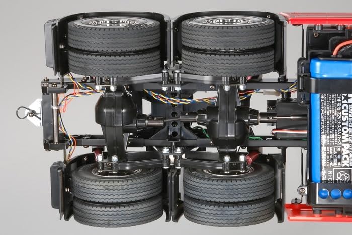 TAMIYA TMYTAM56323 300056323 - Scania R620 Highline,ferngesteuerte 3Achs LKW Zugmaschine, 1:14, Baus