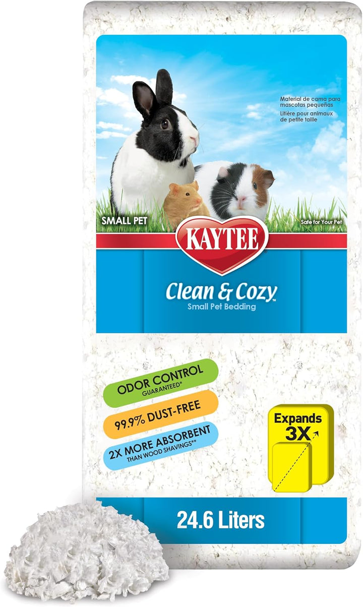 Kaytee Superpet, Clean &amp; Cozy Streu für kleine Haustiere wie Mäuse, Rennmäuse, Nagetiere, Hamster, K