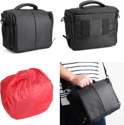 K-S-Trade Kameratasche Für Canon EOS 90D Für Canon EOS 90D Kameratasche Fototasche Schultertasche Zu