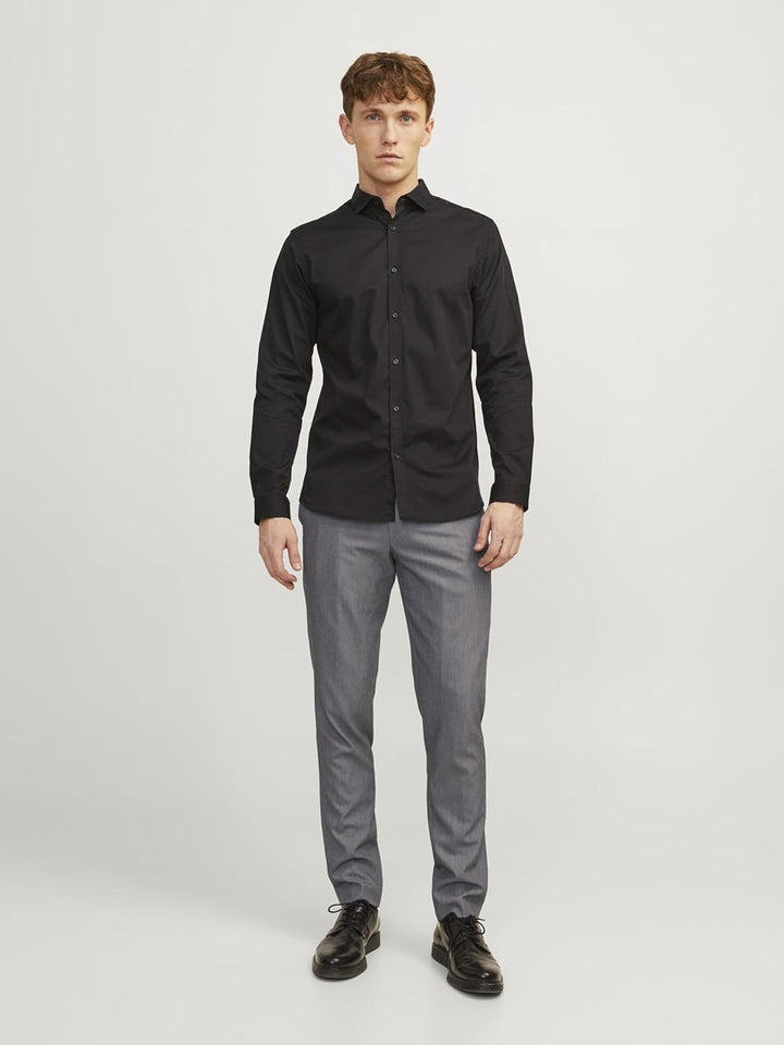 JACK & JONES Herren Jprfranco Pant Noos Anzughose 50 Light Grey Melange, 50 Light Grey Melange