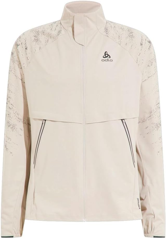 Odlo Herren Zeroweight Pro Warm Reflect Jacke Softshelljacke Outdoorjacke S silver cloud, S silver c