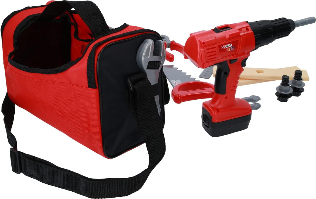 KS Tools for Kids 100204 Kinder Werkzeug-Satz mit Smartbag-Tasche | 26-tlg.