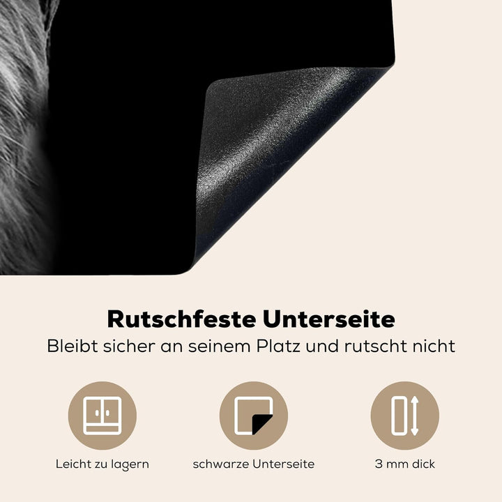 Herdabdeckplatte Einteilig Induktionsmatte Küche Abdeckung Ceranfeld Herd Abdeckplatte Vinyl Matte A