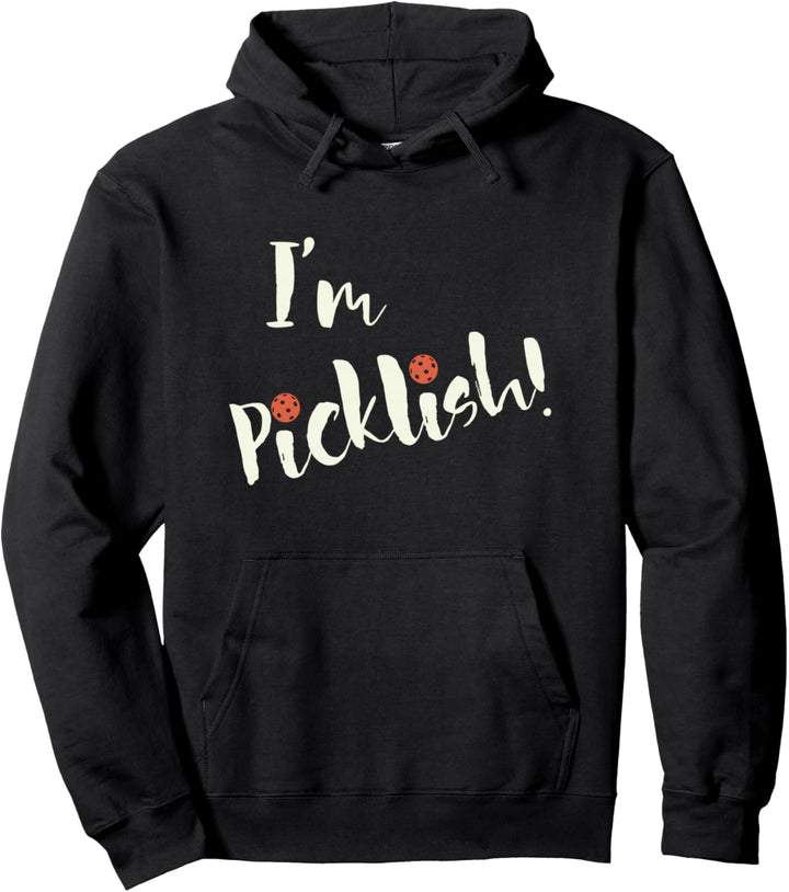 Lustiges Pickleball-Wortspiel, Pickleball-Spieler Pullover Hoodie
