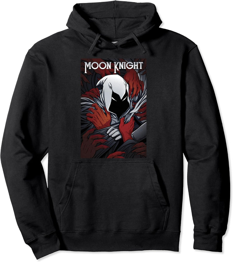 Marvel Moon Knight Choked Comic Cover Pullover Hoodie