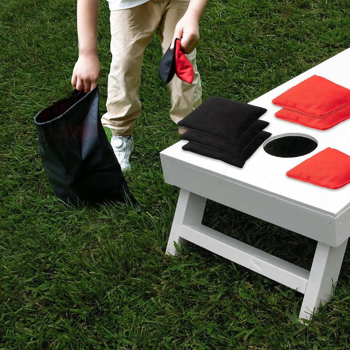 10 Stück Cornhole Säckchen 10X10cm,Bean Bag Wurfspiel Set für Kinder,Fun Sports Games Sitzsack für P